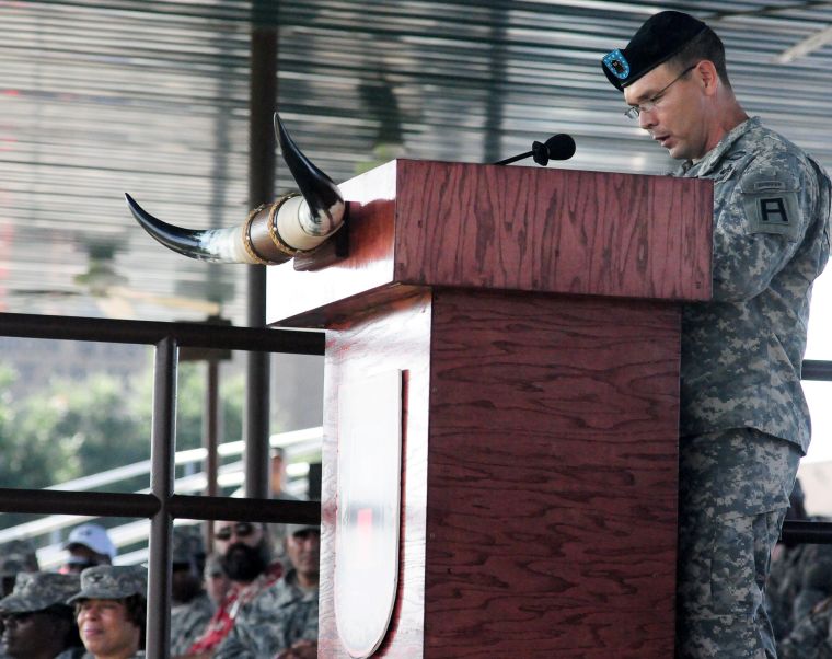 Change of command